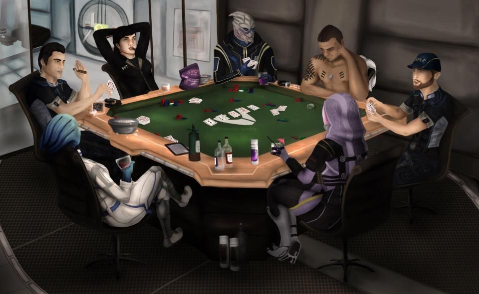 Mass effect 3 normandy poker table